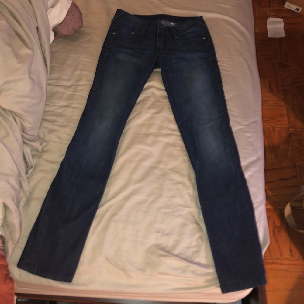Gorgeous Bebe rhinestone bling skinny jeans - Picture 5 of 6
